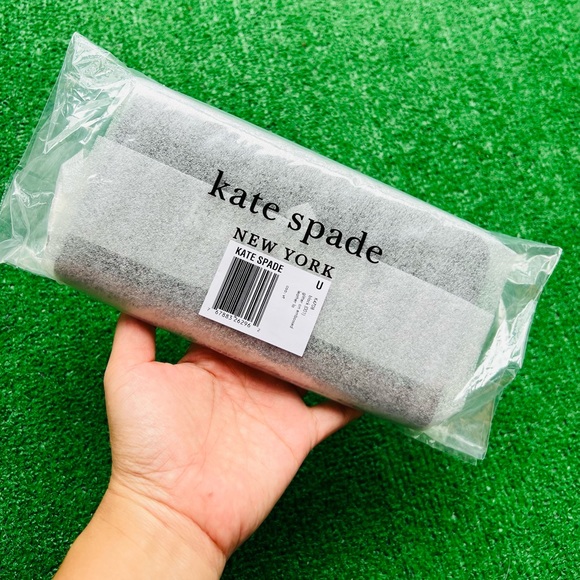 Kate Spade Glitter Large wallet Black - Picture 13 of 16